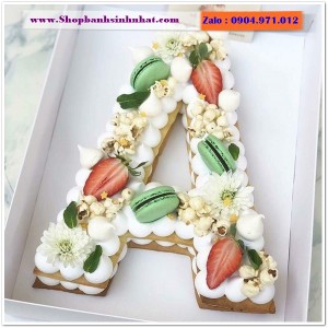Bánh Sinh Nhật Chữ Cái & Số - RP06